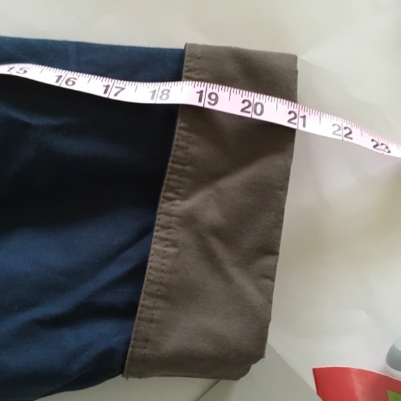 NWT Towne by London Fog Navy Blue Trench Coat, Coat Removable Liner Womens Sz L - Picture 15 of 16